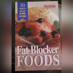 Prevention Health Books 'Fat Blocker Foods'  30 Recipes Cookbook Magazine book